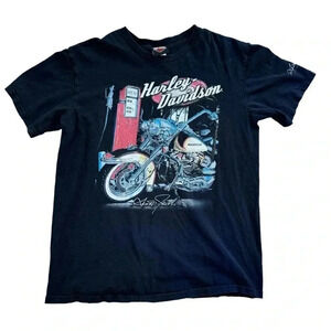 Limited Edition Scott Jacobs Harley Davidson Motorcycles Shirt Mens L